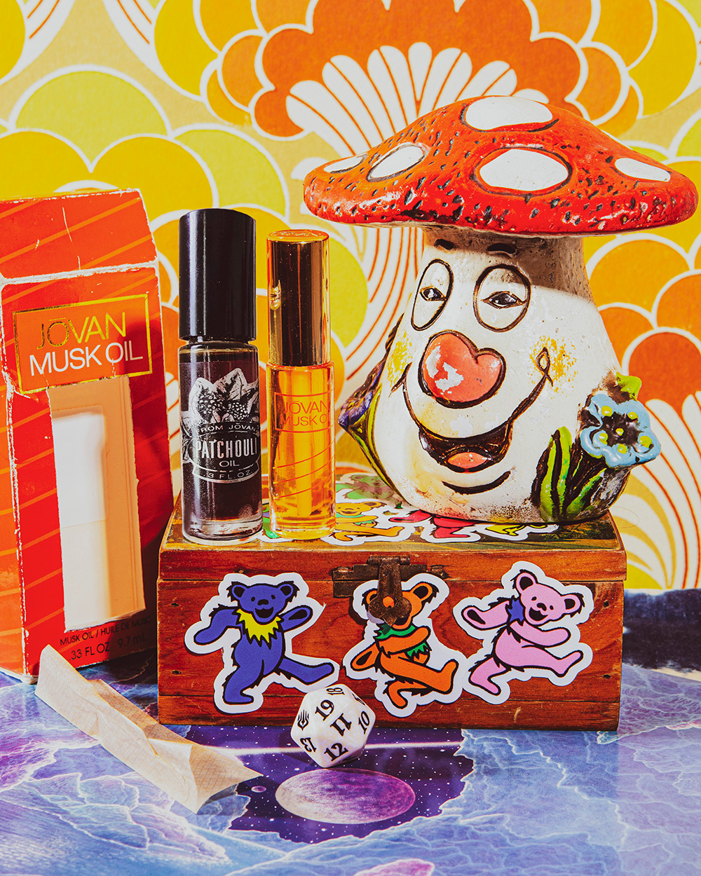 Jovan Musk and Patchouli Oil